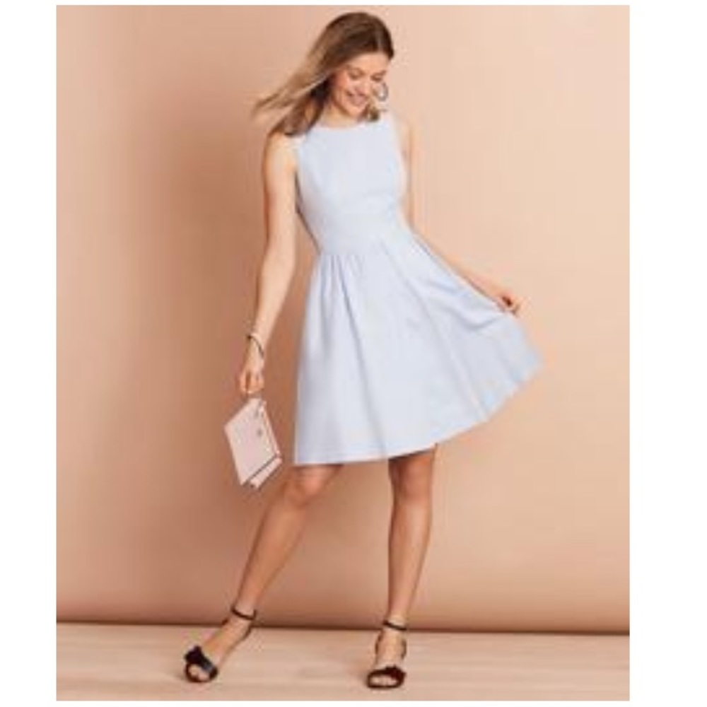 Brooks Brothers Irish Linen-Cotton Dress